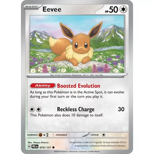 Eevee (sv08.5-074) - SEALED PKM DAY 2025