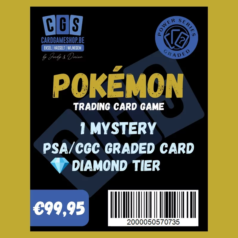 Pokémon Mystery Graded Card PSA / CGC - Diamond Tier €99,95