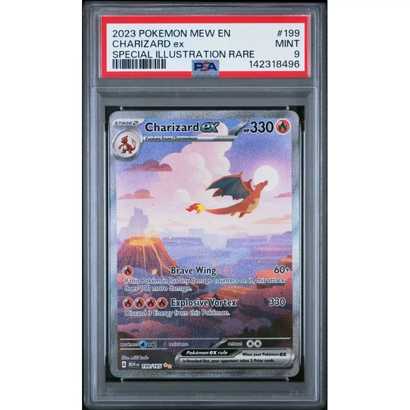 PSA 9 Pokemon 151 - 199 Charizard ex Special Illustration Rare