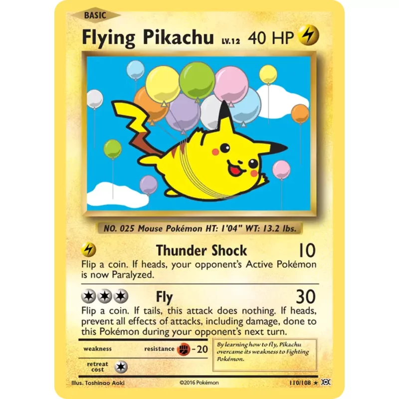 Flying Pikachu (xy12-110)