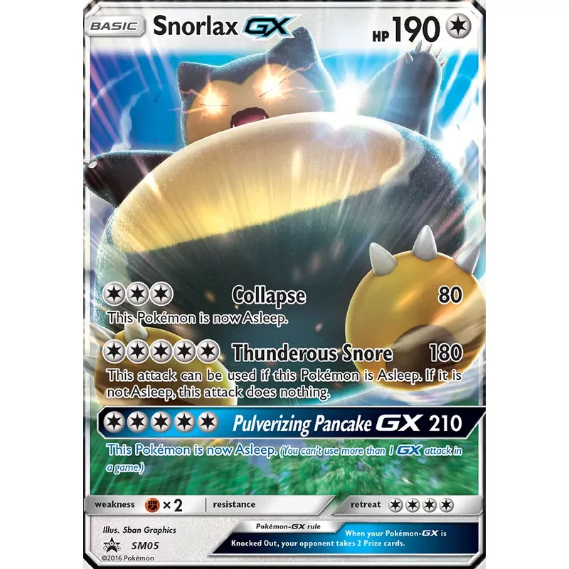 Snorlax GX (smp-SM05)