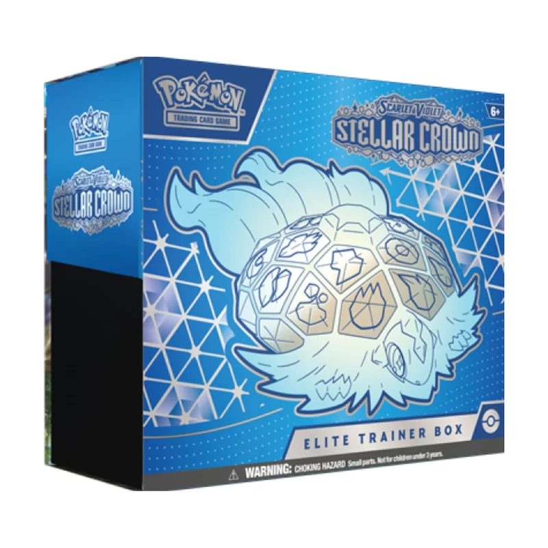Pokémon Elite Trainer Box Scarlet & Violet - Stellar Crown (RIP IN SEAL)