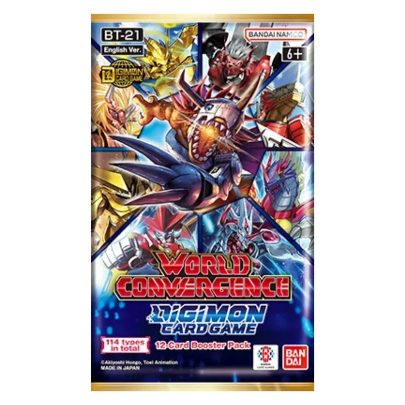 Digimon Boosterpack - World Convergence - BT21