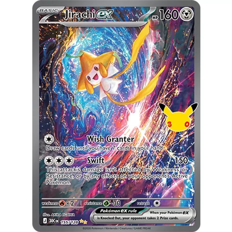 Jirachi ex (30th-155)