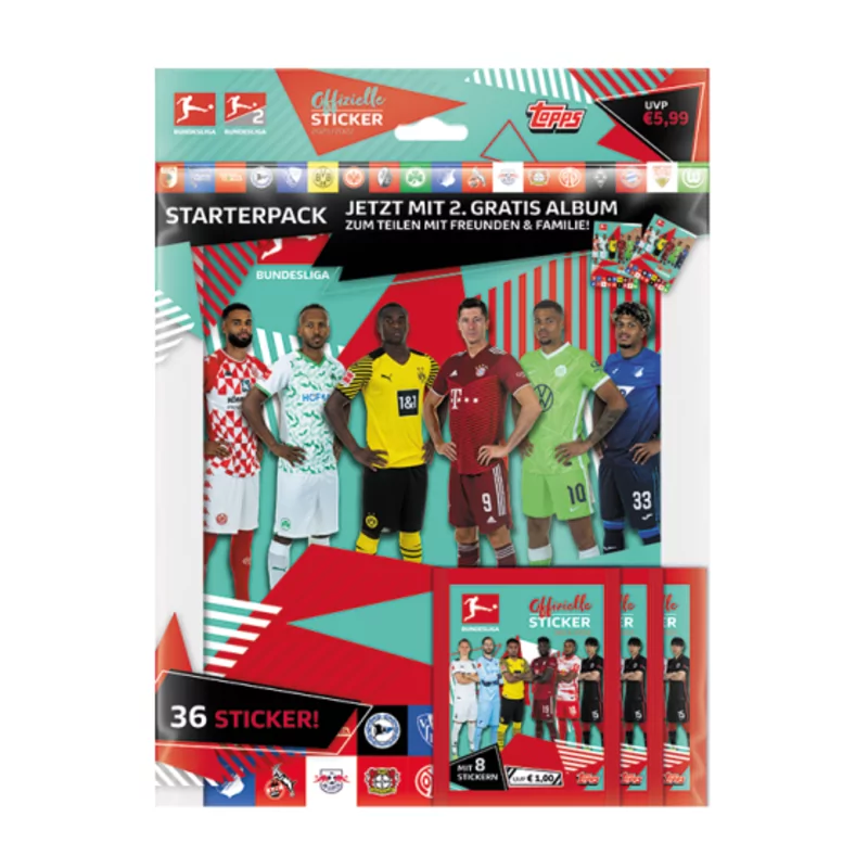 Bundesliga Sticker 2021/22 - Starterpack