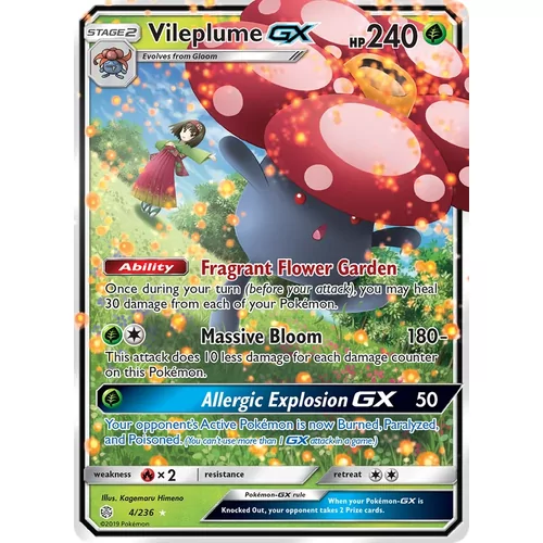 Vileplume GX (sm12-4)