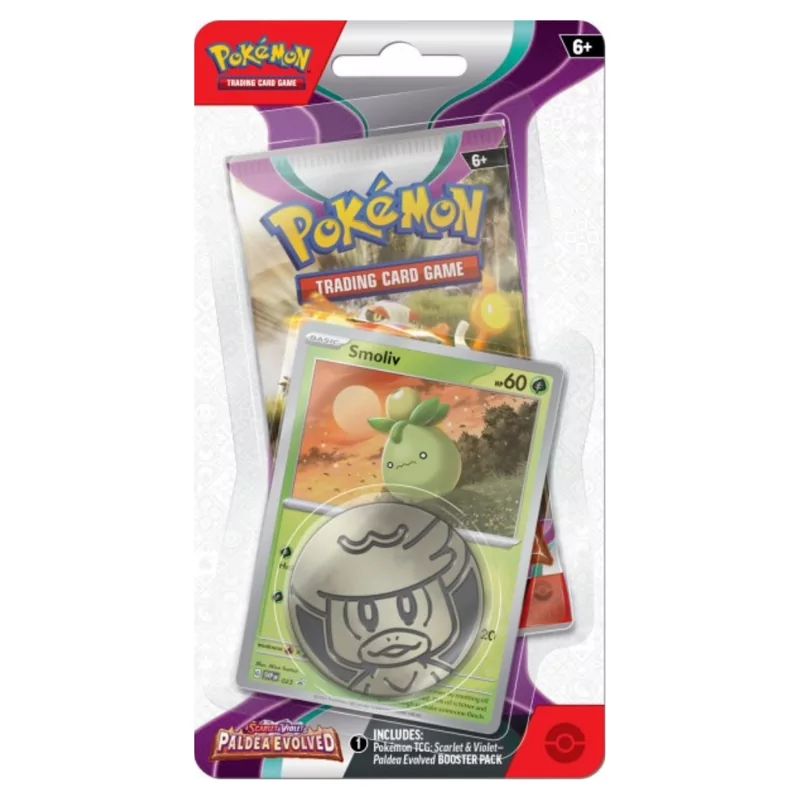 Pokémon Checkane Scarlet & Violet Paldea Evolved - Smoliv