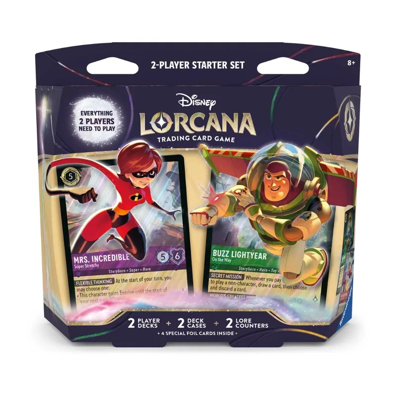 Disney Lorcana 2 Player Starter Deck - Wilds Unknown 