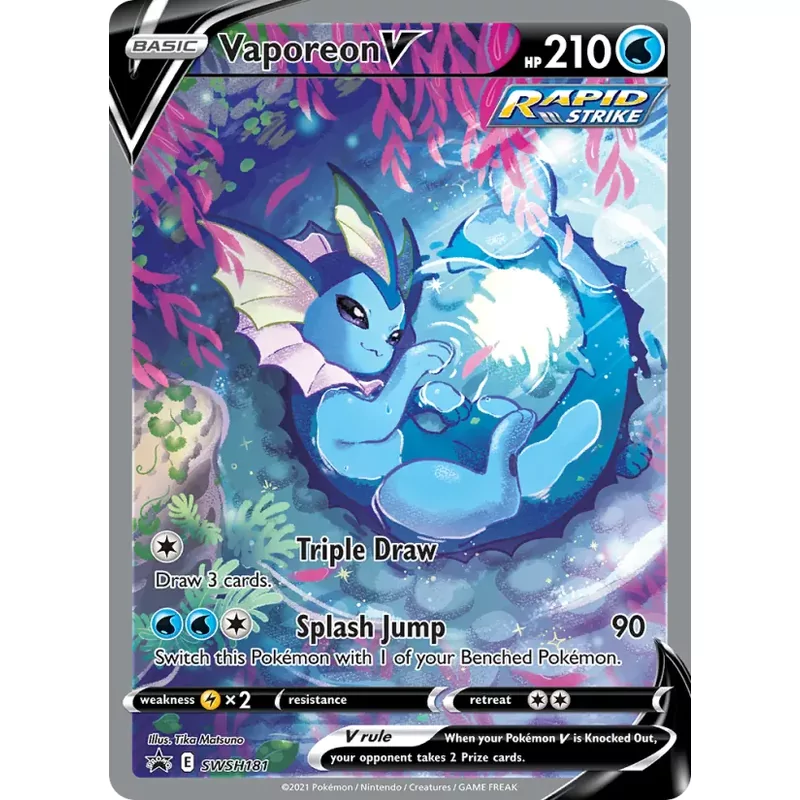 Vaporeon V (swshp-SWSH181)