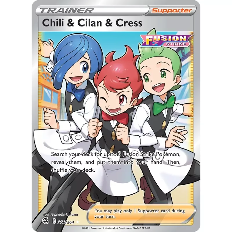 Chili & Cilan & Cress (swsh8-258)