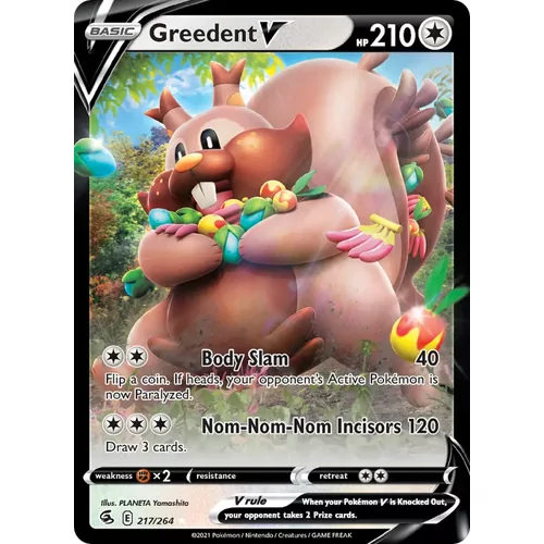 Greedent V (swsh8-217)