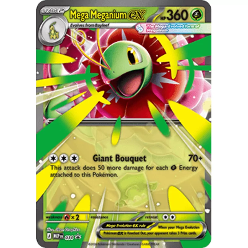 Mega Meganium ex (mep-034)
