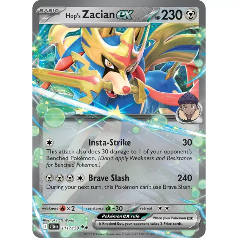 Hop's Zacian ex (sv09-111)
