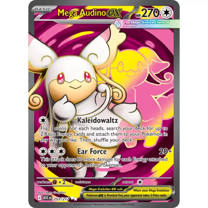 Mega Audino ex (me02.5-253)