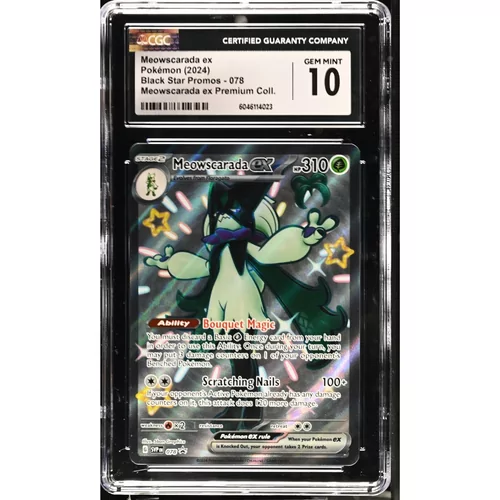 CGC 10 Pokémon SVP Promo #078 Meowscarada ex