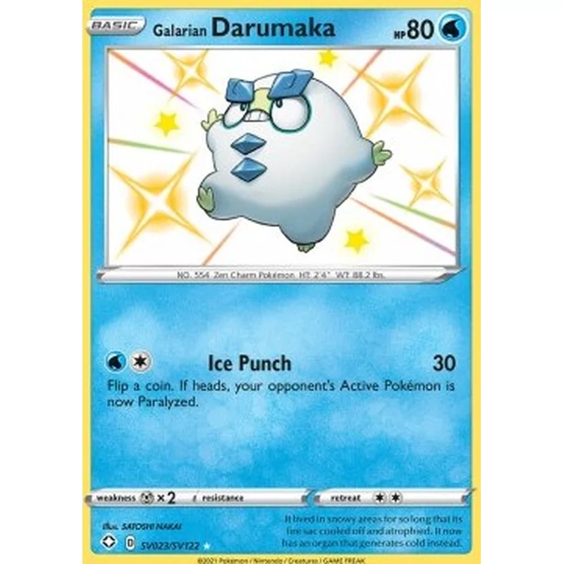 Galarian Darumaka (swsh4.5sv-SV023)