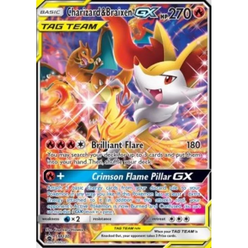 Charizard & Braixen GX (smp-SM230)