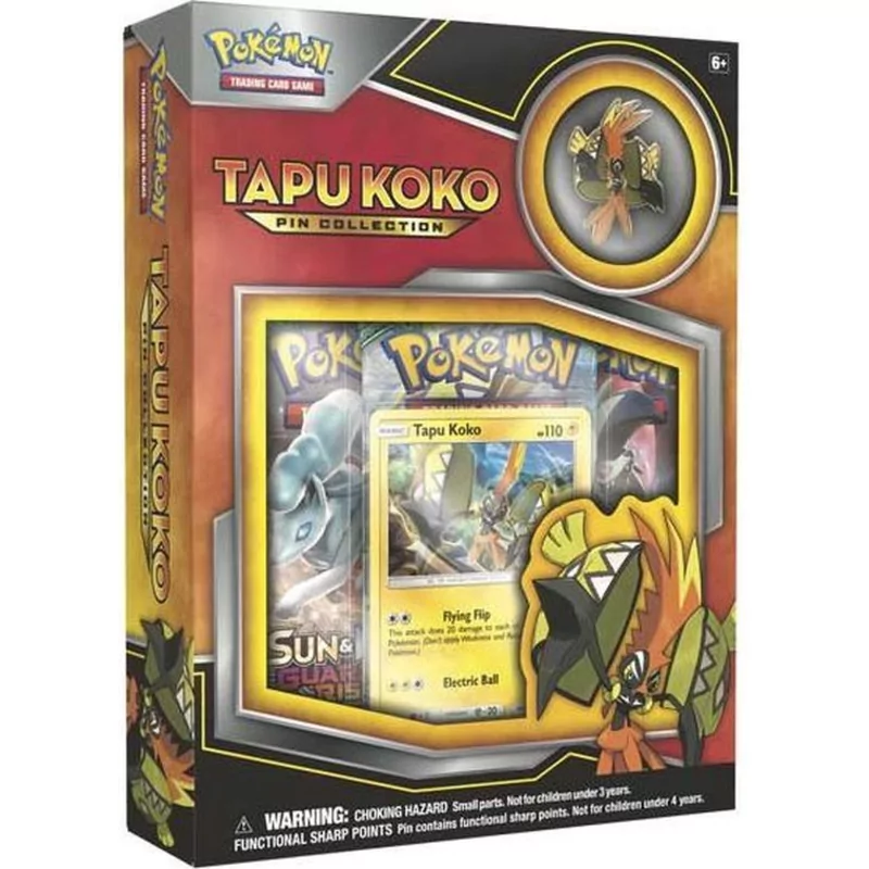 Tapu Koko Pin Collection