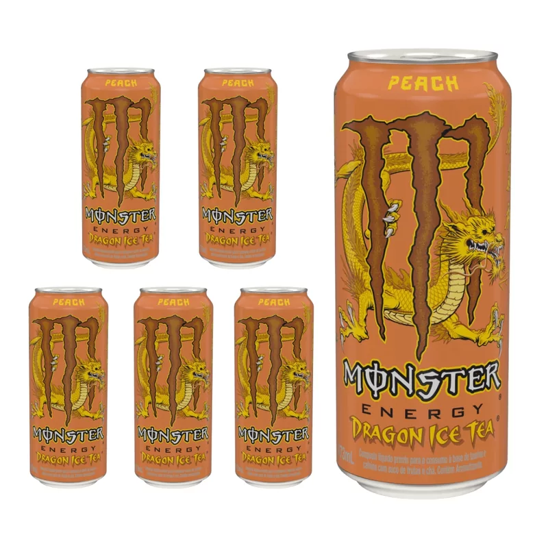 Monster Energy - Dragon Ice tea Peach (6x500ml)