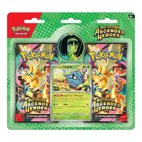 Pokémon Double Pack Blister ME2.5 Ascended Heroes - Erika's Tangela