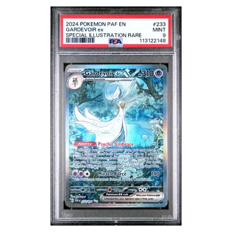 PSA 9 Pokémon PAF-EN #233 Gardevoir ex Special Illustration Rare