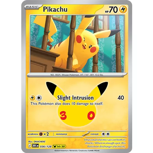 Pikachu (30th-036)