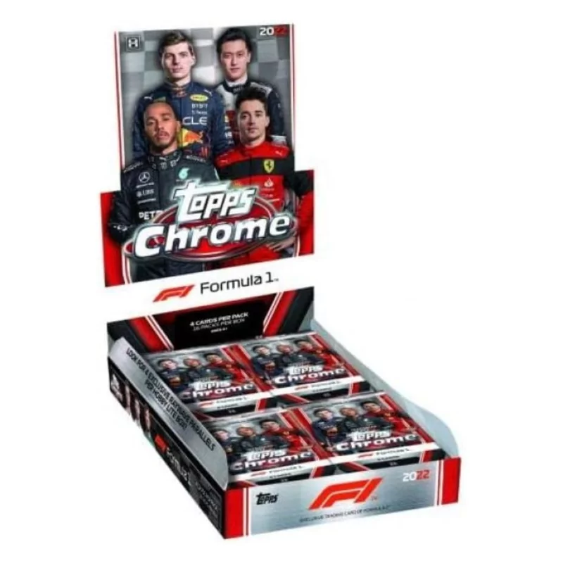 Topps Chrome Formula 1 Racing Hobby Lite Box 2022 (16 Packs)