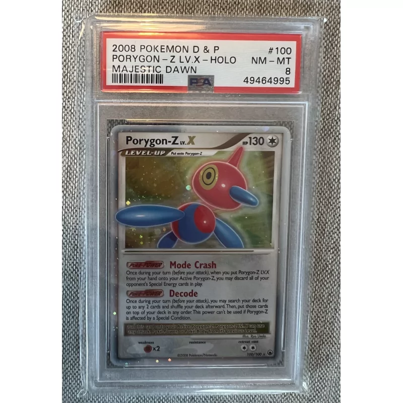 Porygon-Z Lv.X 100/100 - PSA8