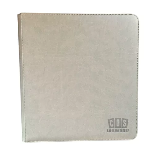 CGS Custom Brand 12-Pocket Zipped Premium Binder - Sage Green