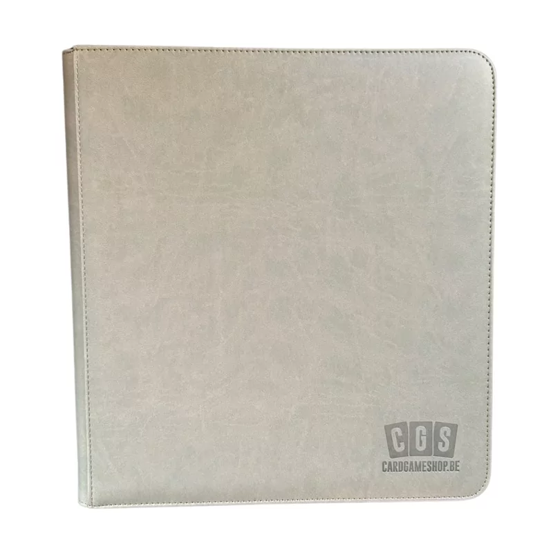 CGS Custom Brand 12-Pocket Zipped Premium Binder - Sage Green