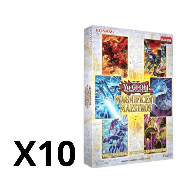 Yu-Gi-Oh! [10 Boxes] Magnificent Maestros 