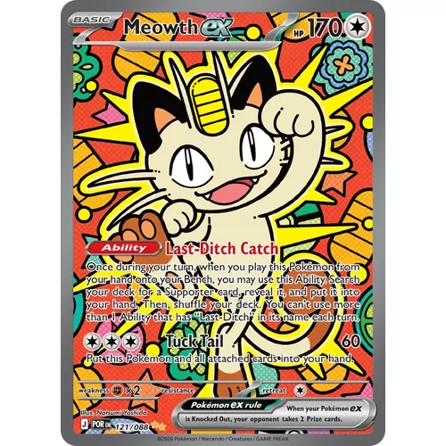 Meowth ex (me03-121)