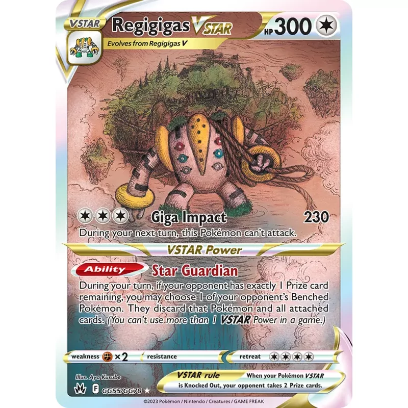 Regigigas VSTAR (swsh12.5-GG55)