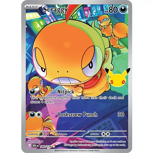 Scraggy (30th-140)