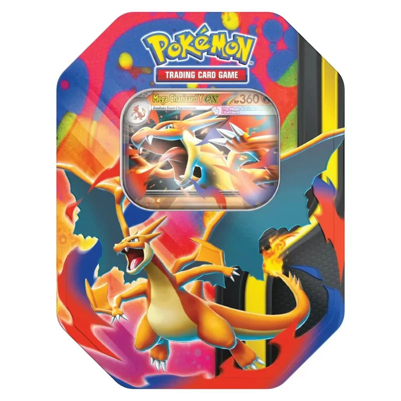 Pokémon Tin - Mega Charizard ex Y (Rood)