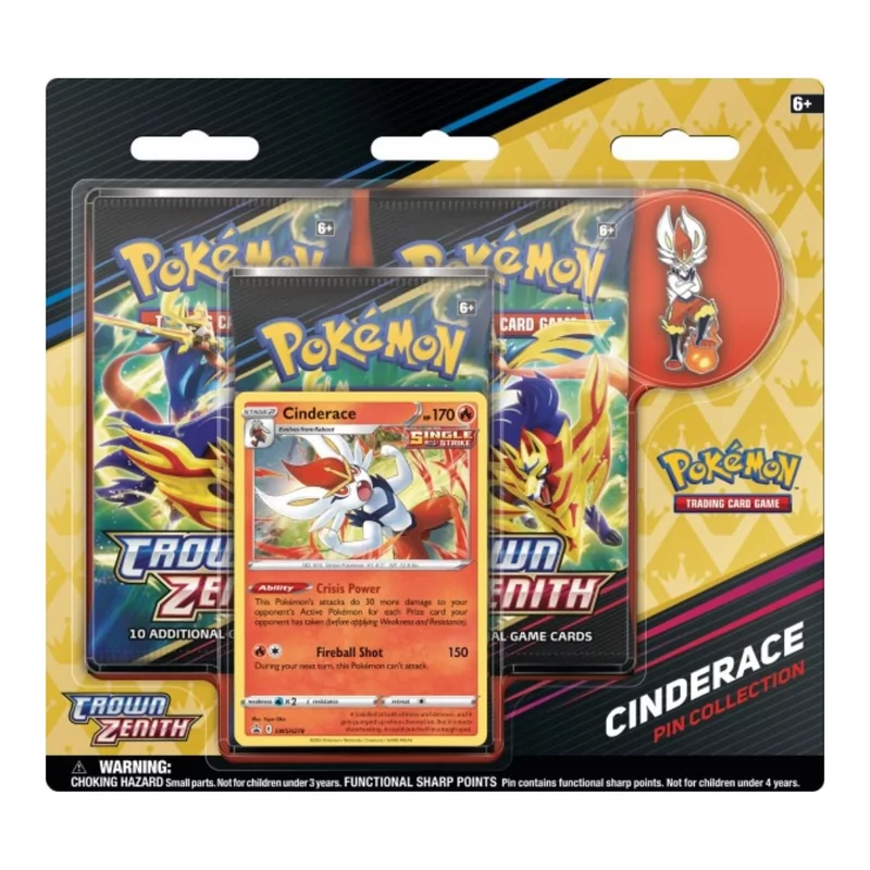 Pokémon Pin Collection Crown Zenith - Cinderace
