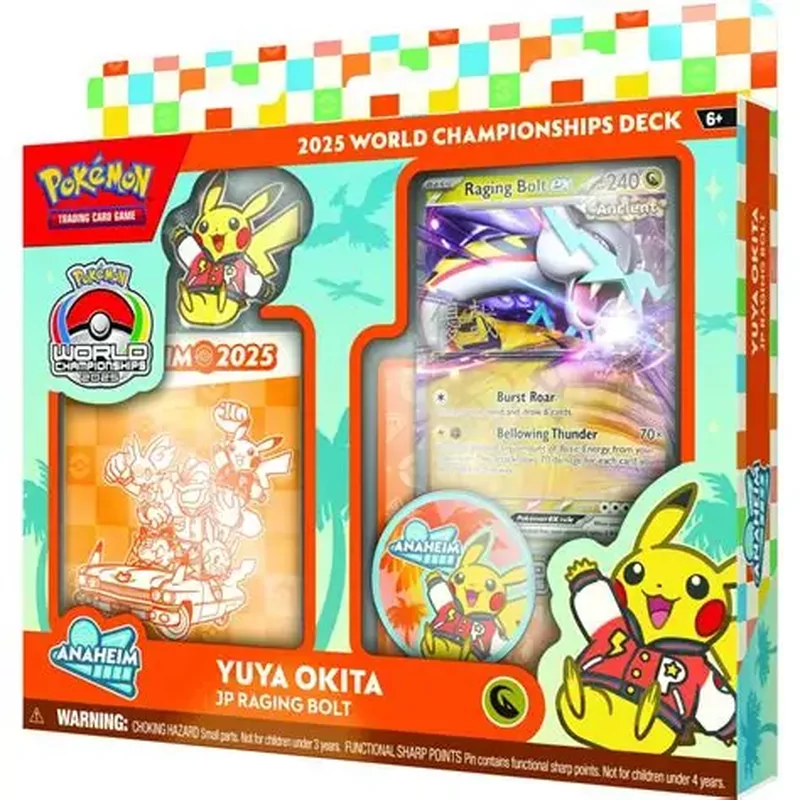 Pokémon World Championship Deck 2025 JP Raging Bolt