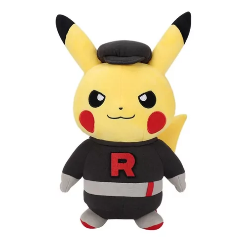 Pokémon Plush Pikachu Costume 28cm Team Rocket
