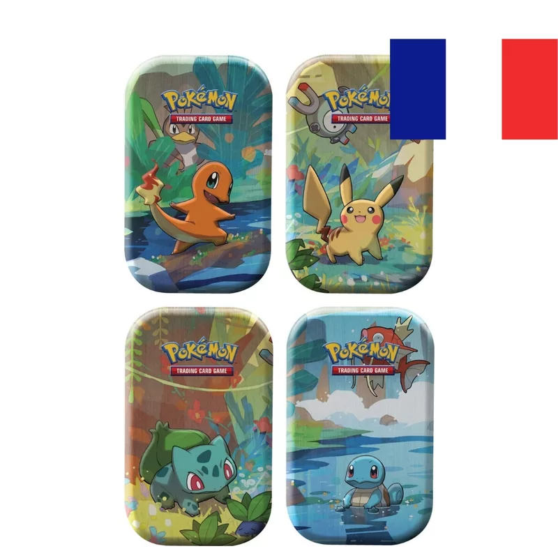Pokémon Franse Mini Tin - Amis de Kanto (RANDOM ART)