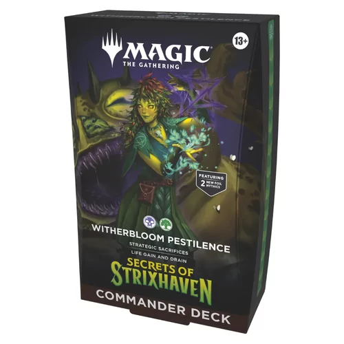 MTG Commander Deck Secrets Of Strixhaven: Witherbloom Pestilence