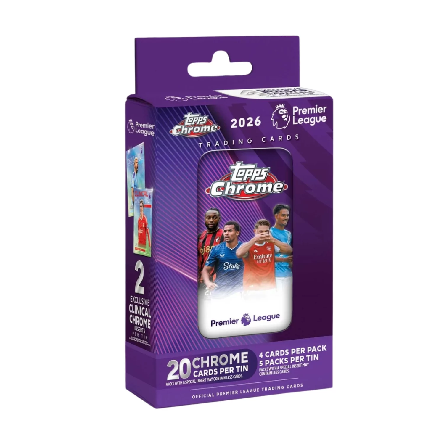 Topps Chrome Premier League 2026 Tin | Cardgameshop