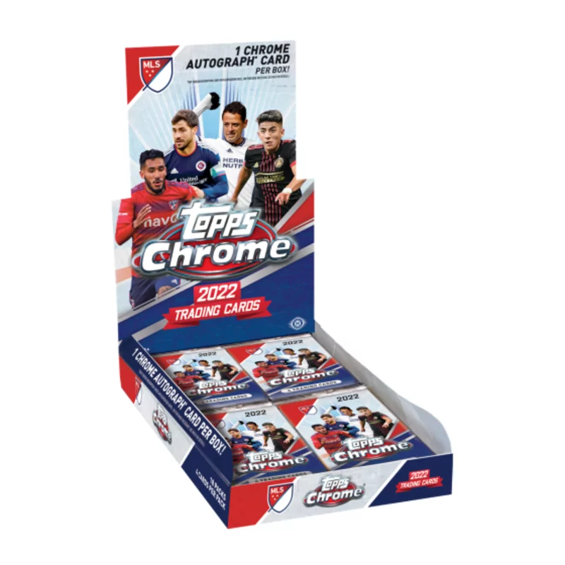 Topps Chrome MLS Soccer 2022 Hobby Pack