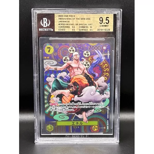 BGS 9.5 One Piece Awakening of the New Era Japanese #OP05100 Enel SR Special Art