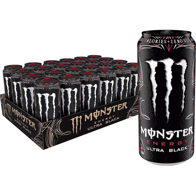 Monster Ultra Black 12x500ml