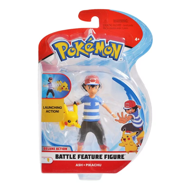 Battle Figure - Ash & Pikachu