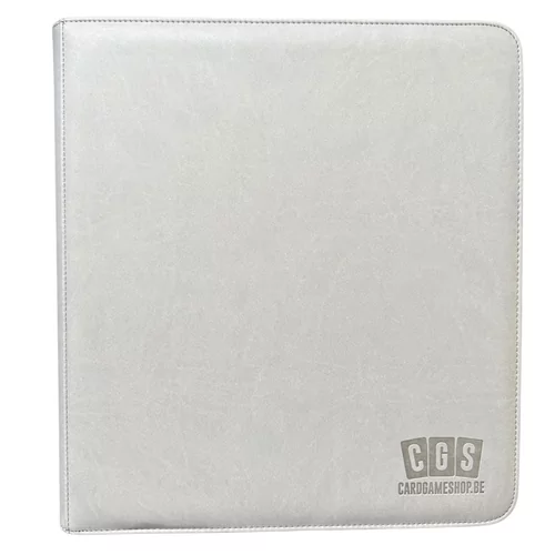 CGS Custom Brand 12-Pocket Zipped Premium Binder - Grijs
