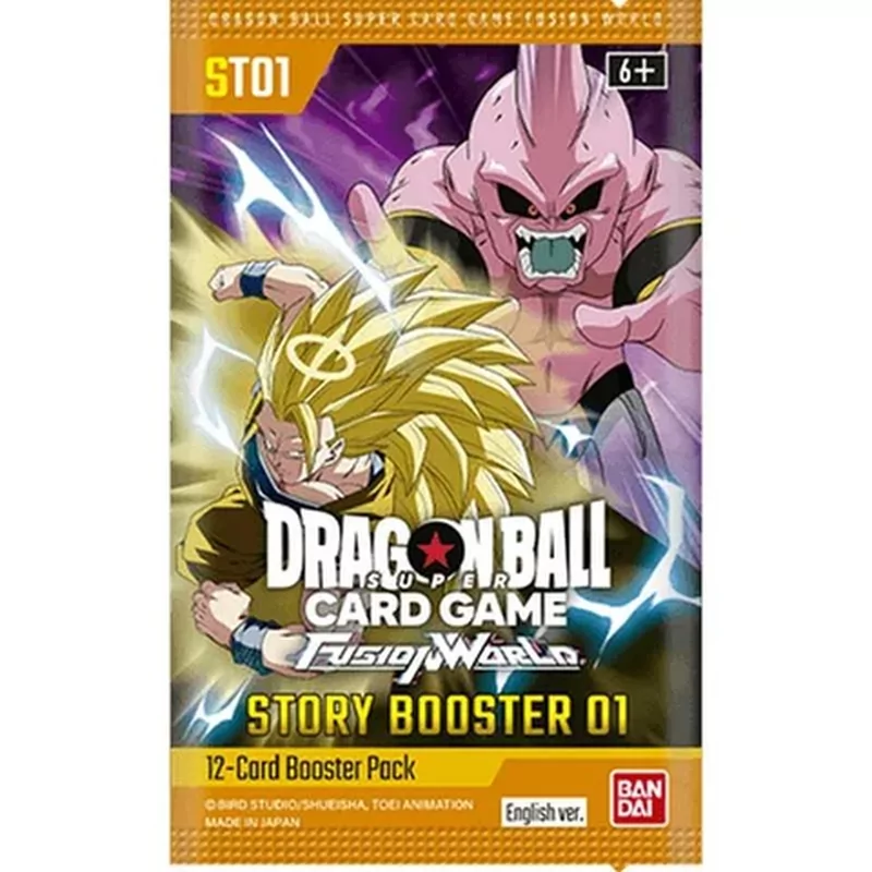 Dragon Ball Super Boosterpack - Fusion World ST01 Story Booster 01