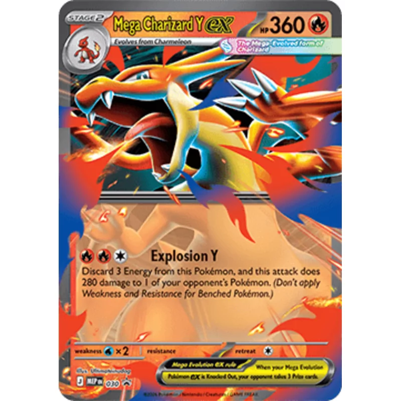 Mega Charizard Y ex (mep-030)