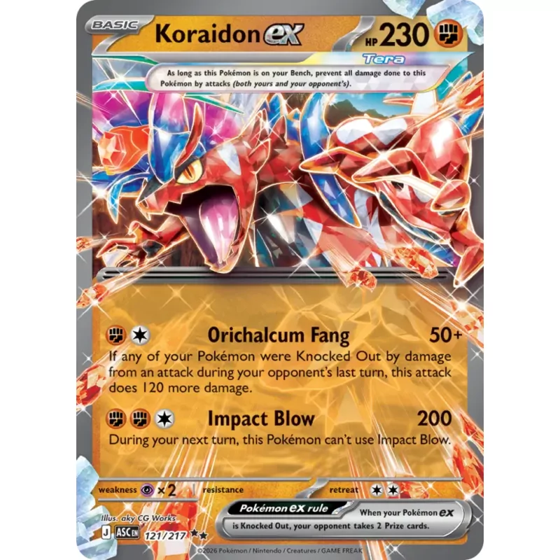 Koraidon ex (me02.5-121)