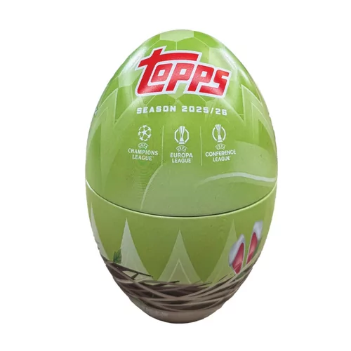 Topps UCC Club Competitions  2025/26 Egg Tin (RANDOM TIN)